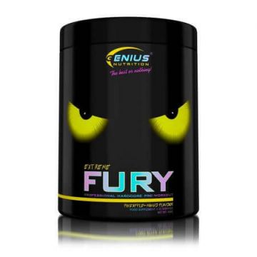 Preworkout Fury extreme Ananas Mango, 400 g, Genius Nutrition