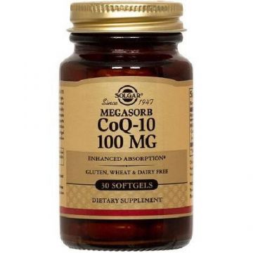 Coenzyme Q-10 - 100mg 30cps SOLGAR