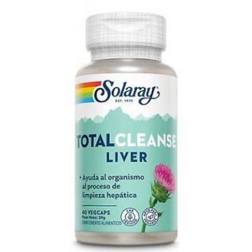 TOTAL CLEANSE LIVER 60cps - Solaray - Secom