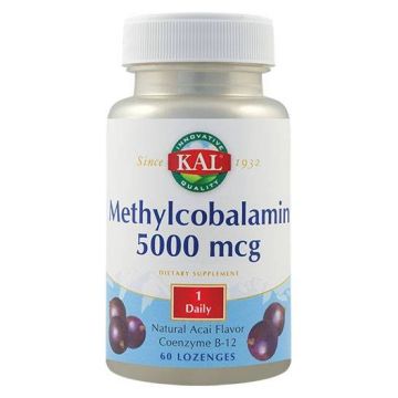 Vitamina B-12 - Metilcobalamina - 5000ug - 60cp sublinguale - SECOM