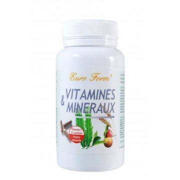 Vitamine si minerale 90cps - Euro Form