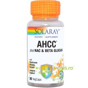 AHCC Plus Nac & Beta Glucan 30cps Secom,
