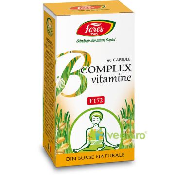 B Complex Vitamine Naturale (F172) 60cps