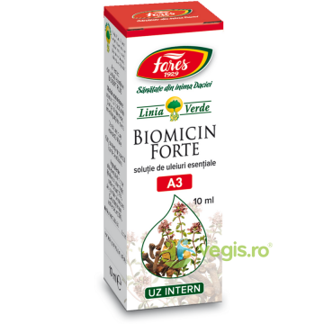 Biomicin Forte Solutie De Uleiuri Esentiale 10ml Biomicin Forte Solutie De Uleiuri Esentiale 10ml