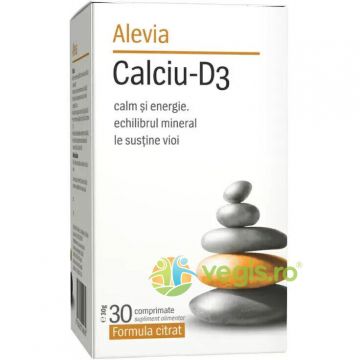 Calciu D3 30cpr - Formula Citrat