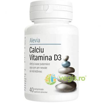 Calciu Vitamina D3 40cpr