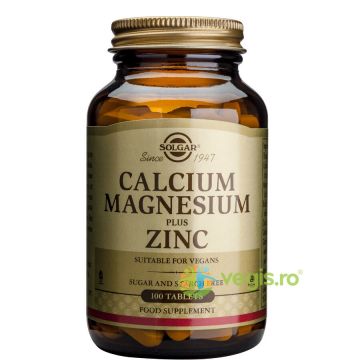 Calcium Magnesium + Zinc (Calciu, Magneziu, Zinc) 100tb