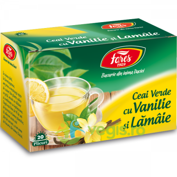Ceai Verde Vanilie & Lamaie 20dz