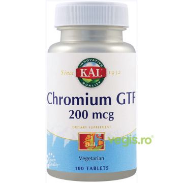 GTF Chromium (Crom) 200mcg 100tb Secom,