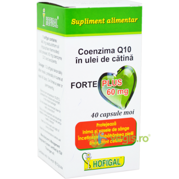 Coenzima Q10 in Ulei Catina Forte Plus 60mg 40cps moi