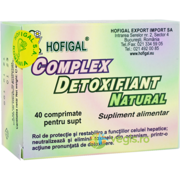 Complex Detoxifiant 40cpr