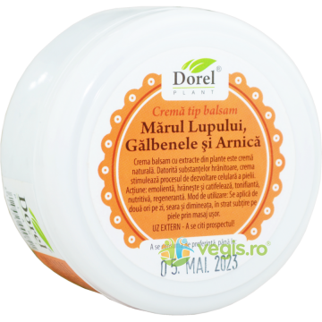 Crema-Balsam Marul Lupului, Galbenele si Arnica 90ml