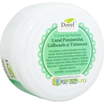 Crema-Balsam Untul Pamantului, Galbenele si Tataneasa 90ml