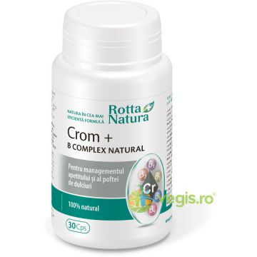 Crom+ B-Complex Natural 30cps