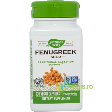 Fenugreek 610mg (Schinduf) 100cps Secom,