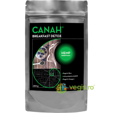 Fibre din Seminte de Canepa - Breakfast Detox 300g