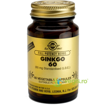 Ginkgo 60 (Ginkgo Biloba) 60cps