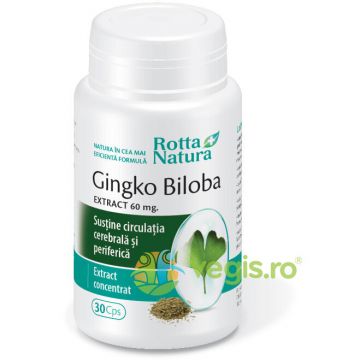 Ginkgo Biloba 60mg 30cps