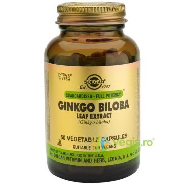 Ginkgo Biloba - Extract din frunze 60cps