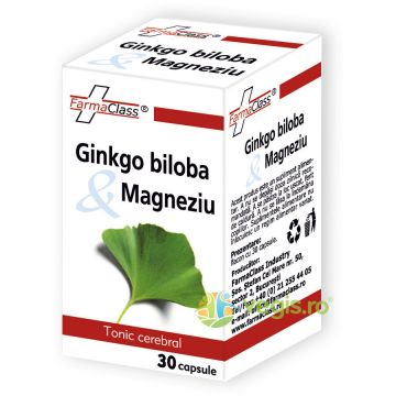 Ginkgo Biloba si Magneziu 40cps