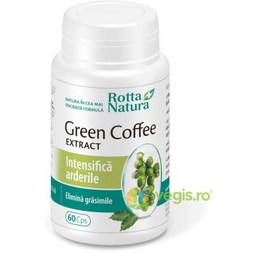 Green Cofee (Cafea Verde) 400mg 60cps