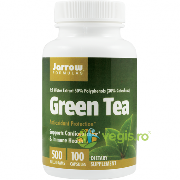 Green Tea (Ceai verde) 500mg 100cps Secom,