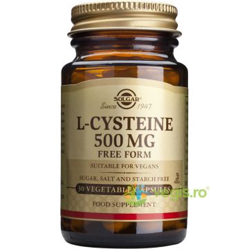 L-Cysteine (L-cisteina) 500mg 30cps Vegetale