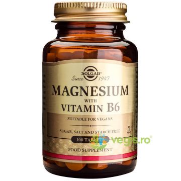 Magnesium + B6 100tb (Magneziu cu vitamina B6)