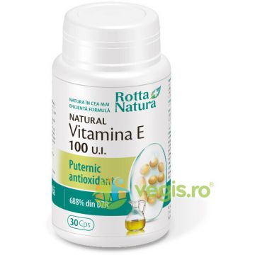 Natural Vitamina E 100 U.I 30cps