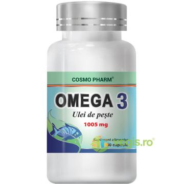 Omega 3 Ulei de Peste 1005mg 30cps