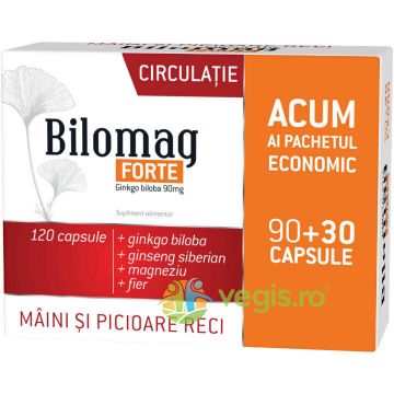 Pachet Bilomag Forte (Circulatie) 90cps+30cps