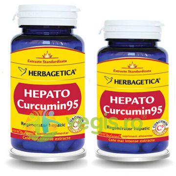 Pachet Hepato Curcumin 95 60cps+30cps