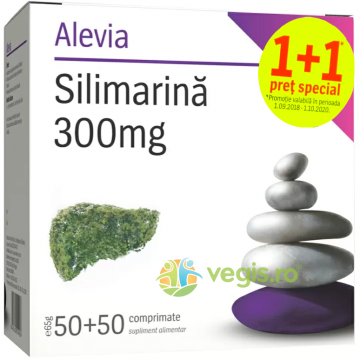Pachet Silimarina 300mg 50cpr+50cpr