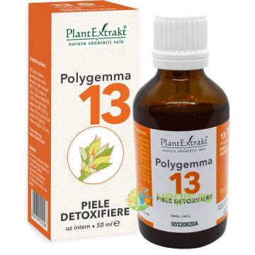 Polygemma 13 (Piele-Detoxifiere) 50ml Polygemma 13 (Piele-Detoxifiere) 50ml