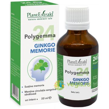Polygemma 24 (Ginkgo Memorie) 50ml Polygemma 24 (Ginkgo Memorie) 50ml