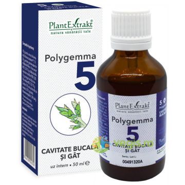 Polygemma 5 (Cavitate Bucala si Gat) 50ml Polygemma 5 (Cavitate Bucala si Gat) 50ml