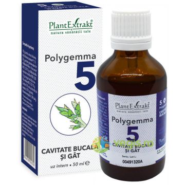 Polygemma 5 (Cavitate Bucala si Gat) 50ml