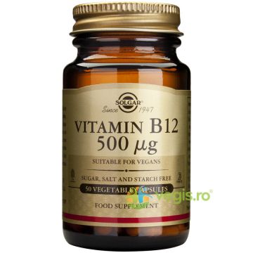 Vitamina B12 500mcg 50cps(Cobalamina)