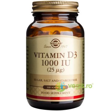 Vitamina D3 1000iu 100cps