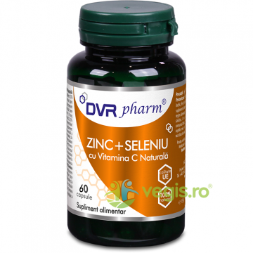 Zinc Seleniu Cu Vitamina C Naturala 60cps