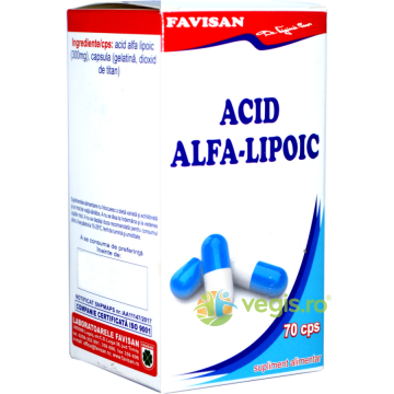 Acid Alfa-Lipoic 70cps