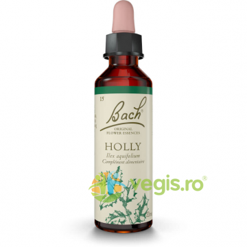 Bach 15 Holly (Ilice) Picaturi 20ml