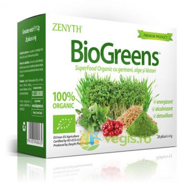 BioGreens Ecologic/Bio 28plicuri