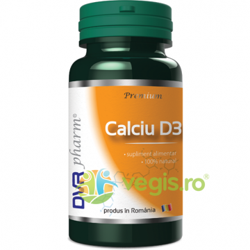 Calciu + Vitamina D3 60cps