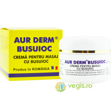 Crema pentru Masaj cu Busuioc Aur Derm 50ml