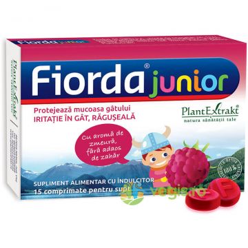 Fiorda Junior cu Aroma de Zmeura 15cpr