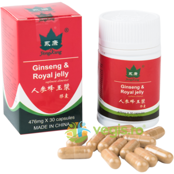 Ginseng + Royal Jelly 476mg 30cps