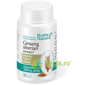 Ginseng Siberian Extract 30cps
