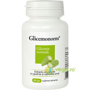 Glicemonorm (cu Gudmar si Castravete Amar) 60cpr