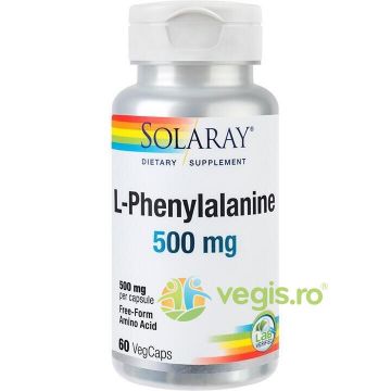 L-Phenylalanine 500mg 60cps(L-Fenilalanina) Secom,